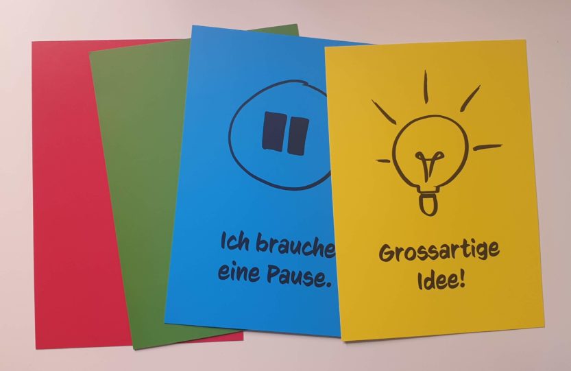 Interaktionskaertchen im Online-Seminar