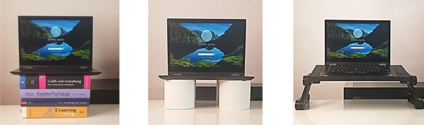 Online-Seminare gestalten: Webcam auf Augenhöhe