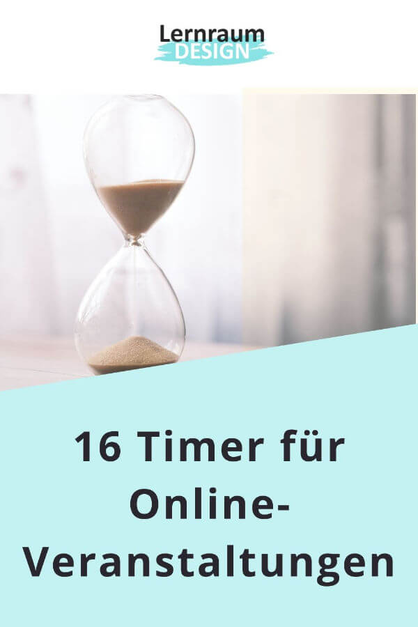 16 Timer für Online-Veranstaltungen