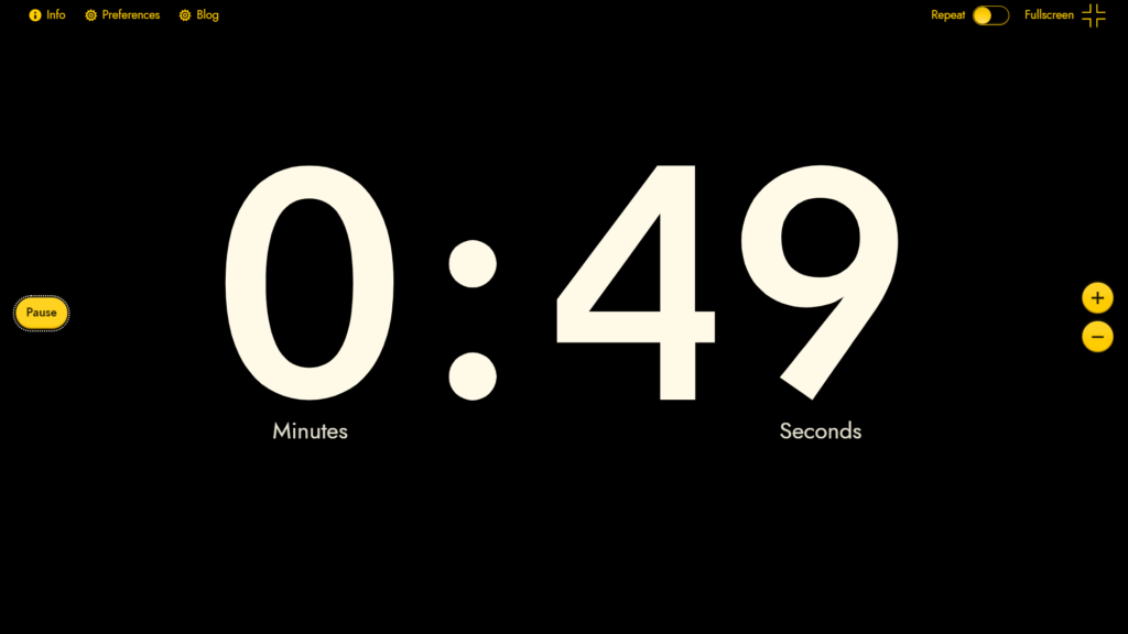 Big Timer ohne Werbung